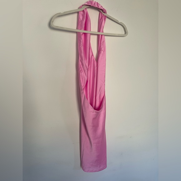 Show Me Your Mumu Jasmine Mini Pink Luxe Satin size Small S - Picture 6 of 7